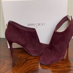 Jimmy Choo suede booties